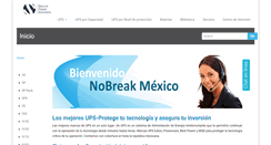 Desktop Screenshot of nobreak-mexico.com